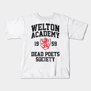 Welton Academy Dead Poets Society (Variant) Kids T-Shirt